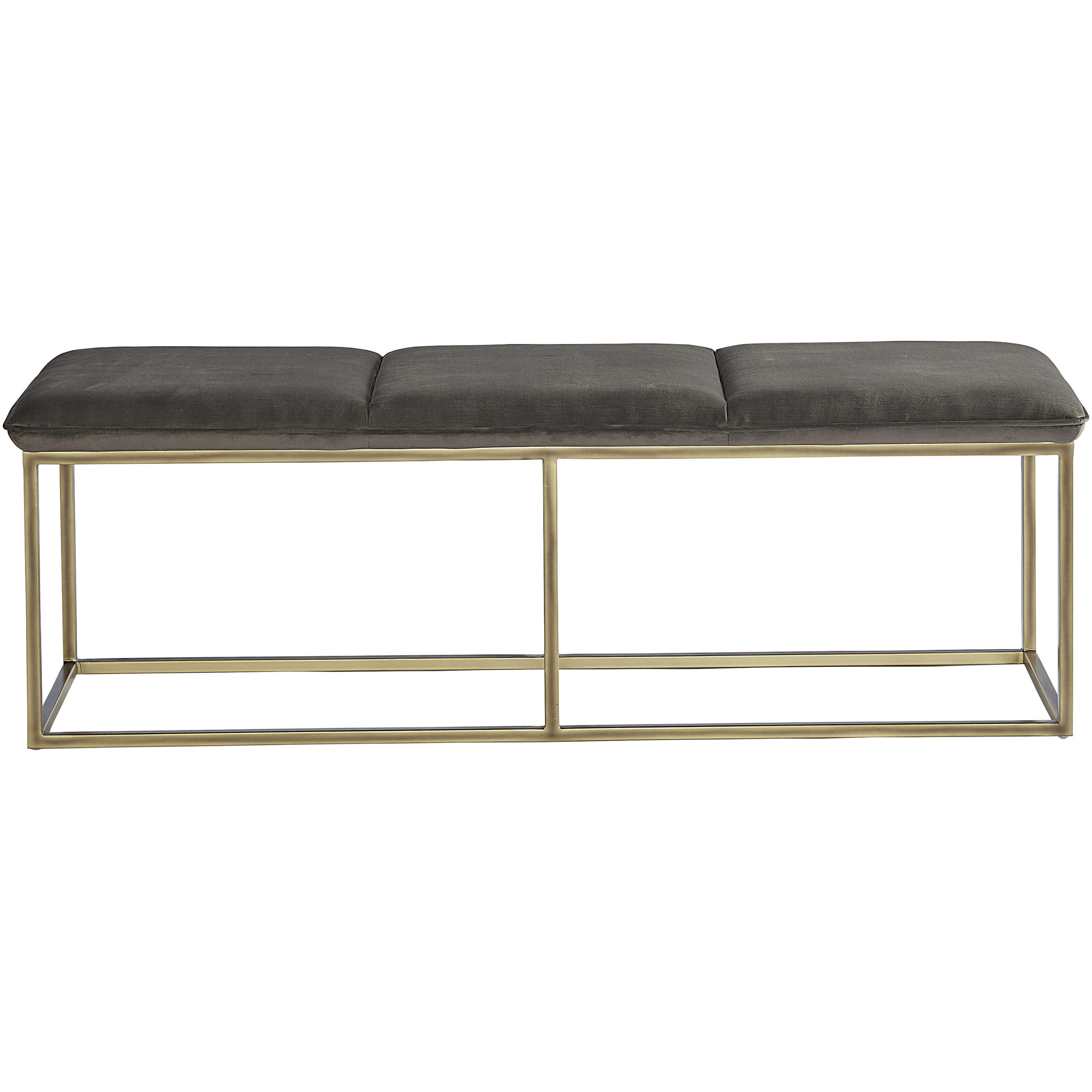 Alley Rustic Bronze / Piccolo Pebble Bench